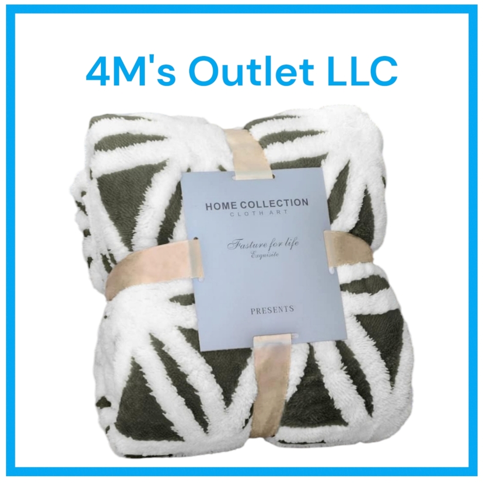 Sherpa Fleece Blanket Fuzzy Soft Throw Blanket Dual Sided Blanket